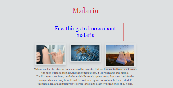 malaria-project